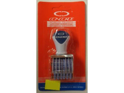 ČÍSLOVAČKA CONCORDE Č.4-6 4MM BLISTR A14088