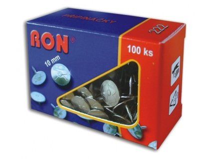 PŘIPÍNÁČEK 100KS 10MM 222