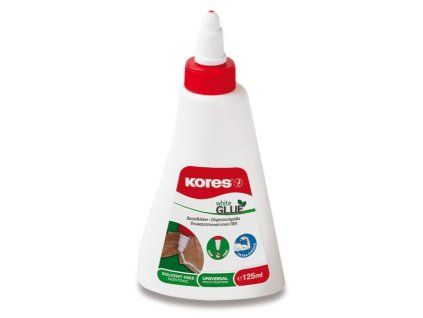 BÍLÉ LEPIDLO KORES 125G TEKUTÉ 0102/7582500