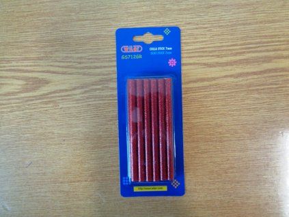 TAVNÉ TYČINKY GS712GR ČERVENÁ 7MM 12KS
