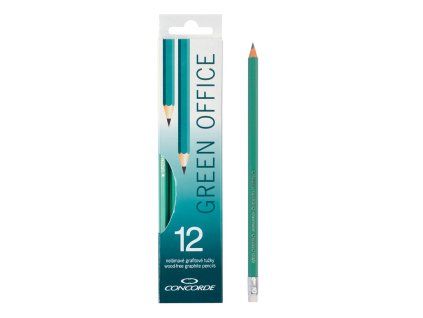 GRAFITOVÁ TUŽKA OHEBNÁ HB CONCORDE GREEN OFFICE 6550,PRYŽ A1063