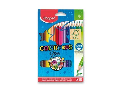 PASTELKY TROJHRANNÉ 18KS COLOR PEPS 0086/9183218