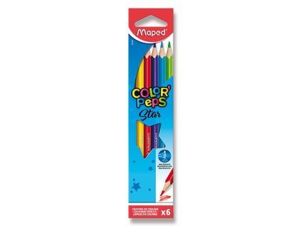 PASTELKY TROJHRANNÉ 6KS COLOR PEPS 0086/9832002