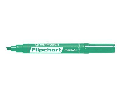 ZNAČKOVAČ 8560 NA FLIPCHART ZELENÝ 1-4,6MM KLÍNOVÝ HROT