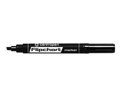 ZNAČKOVAČ 8560 NA FLIPCHART ČERNÝ 1-4,6MM KLÍNOVÝ HROT