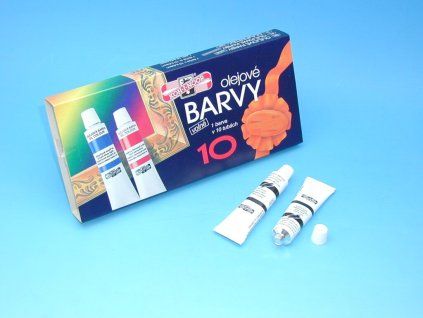BARVA OLEJOVÁ ČERŇ KOSTNÍ 16ML 161507 UMĚLECKÁ