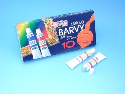 BARVA OLEJOVÁ RUMĚLKA ČERVENÁ 16ML 161524 UMĚLECKÁ