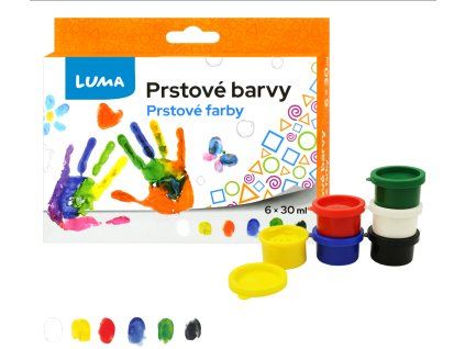 PRSTOVÉ BARVY 6KS 30ML E330296