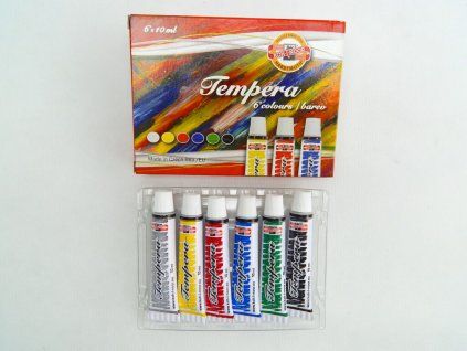 TEMPEROVÉ BARVY 6KS 10ML 1625S0602KS