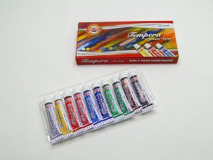 TEMPEROVÉ BARVY 10KS 10ML 1625S1004KS
