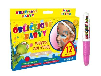 OBLIČEJOVÉ BARVY 6330532 RŮŽOVÁ
