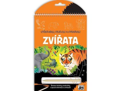 VYŠKRABÁVACÍ SET ZVÍŘATA 3458-0 X