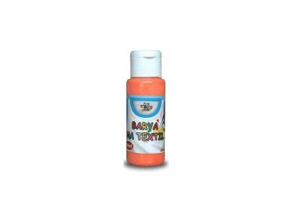 BARVA NA TEXTIL 60ML ORANŽOVÁ FT1109
