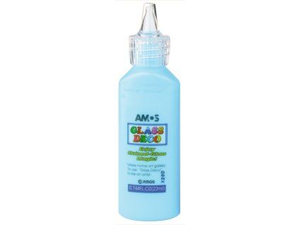 BARVA NA SKLO Č.8 SVĚTLE MODRÁ 22ML 1502