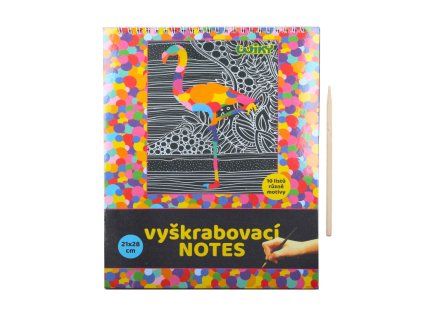 VYŠKRABOVACÍ NOTES 21X28CM W011367