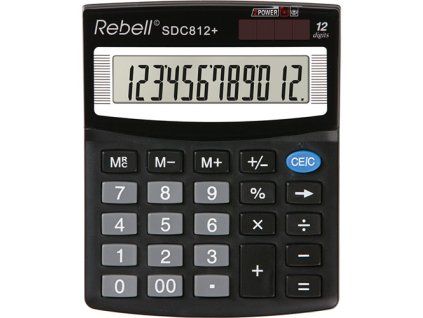 KALKULAČKA STOLNÍ REBELL SDC412