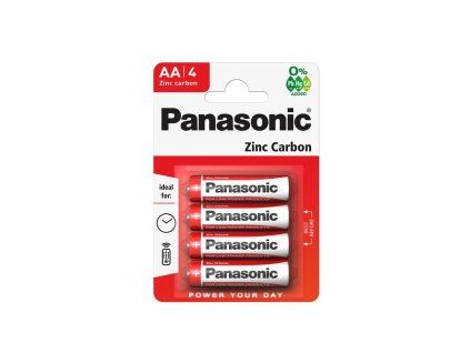 BATERIE PANASONIC TUŽKOVÁ R6RZ/4BP