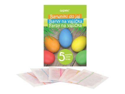 BARVY NA VAJÍČKA 5X2,5G SW8340
