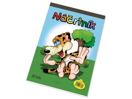 Náčrtník A4/20 listů