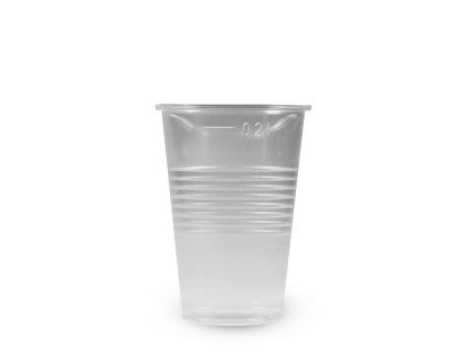 Kelímek plast 0,2l čirý 15ks 22.65312