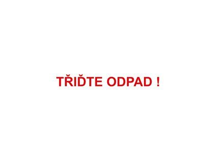 6703 SAMOPELKA TŘIĎTE ODPAD