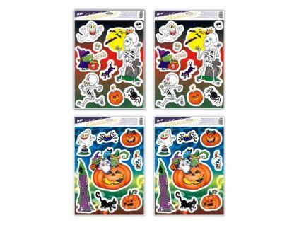 1042006 Okenní fólie halloween HA005 30x42cm