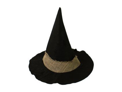 420250 KLOBOUK ČARODĚJNICKÝ PRO DOSPĚLÉ