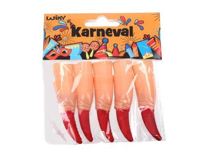 W027553 SET KARNEVAL-PRSTY 10 KS