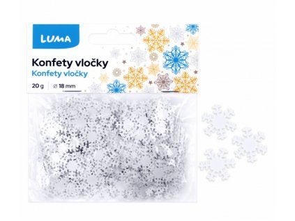 D613048 Konfety vločky bílé 20g LUMA