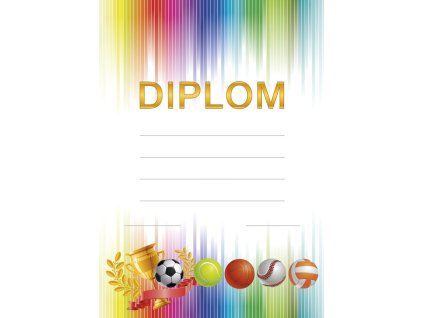BD055-z Diplom A5 Míče