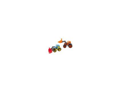 TRAKTOR/NAKLADAČ SE LŽÍCÍ PLAST 2 BARVY  880119