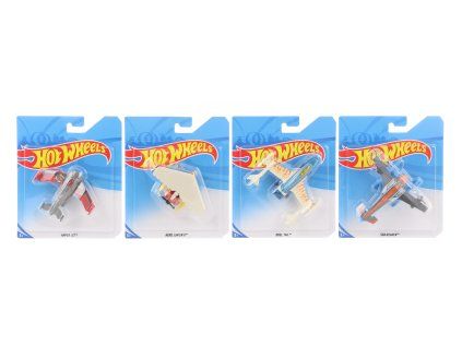 HOT WHEELS LETADLO BBL47 4 DRUHY     269012
