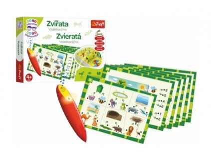 MALÝ OBJEVITEL ZVÍŘATA + KOUZELNÁ TUŽKA   89002097