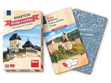 DINO KVARTETO HRADY A ZÁMKY   605787