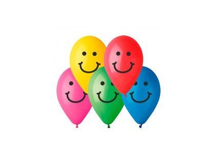 GEMAR BALÓNEK NAFUKOVACÍ SADA 10KS SMILE PG90SMILE