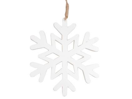 DŘEVĚNÁ VLOČKA NA ZAVĚŠENÍ 15CM 5531