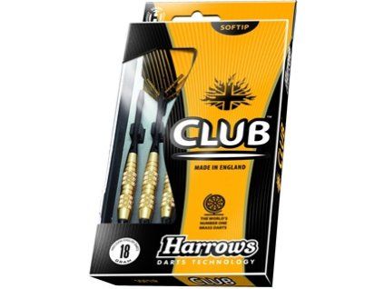 ŠIPKY HARROWS CLUB BRASS SOFT  18G   21108