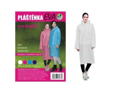 PLÁŠTĚNKA EVA PRO DOSPĚLÉ MIX BAREV 17277