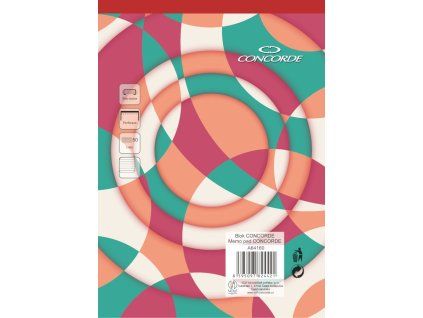 Blok CONCORDE A4 linka 8mm, 50 listů  A64160