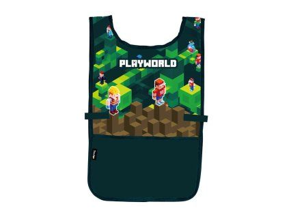 ZÁSTĚRA PONČO NA VÝTVARNOU VÝCHOVU PLAYWORLD 9-89325 X