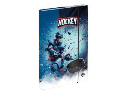 Box na sešity A4 Hokej 6-50225