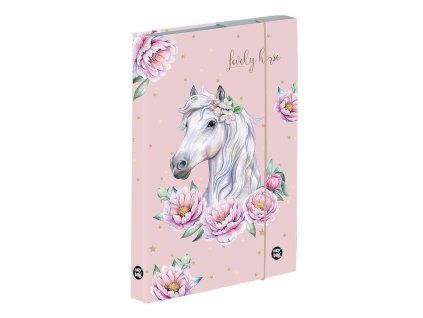 Box na sešity A5 Jumbo kůň romantic 8-72123