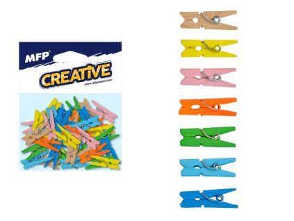 KOLÍČEK COLOR MIX 2,5CM/50 KS 1042078