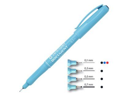 LINER DOKUMENT 2631/1 ČERNÝ 0,3MM