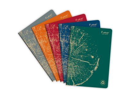 Zápisník Clairefontaine Forever A4, 48 listů, linky  68466C