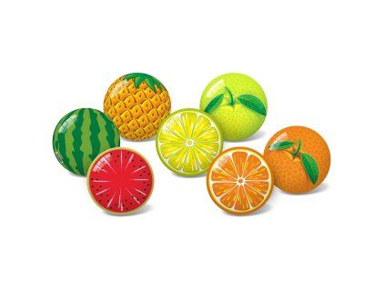 MÍČ 11CM OVOCE MIX 02695