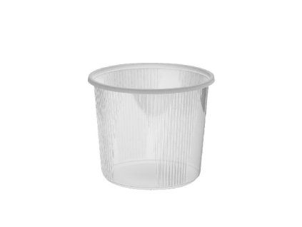 Miska plast kulatá 400ml 09.77440 + víčko 09.77400