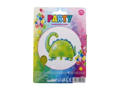 NAFUKOVACÍ BALONEK DINOSAURUS  W020218