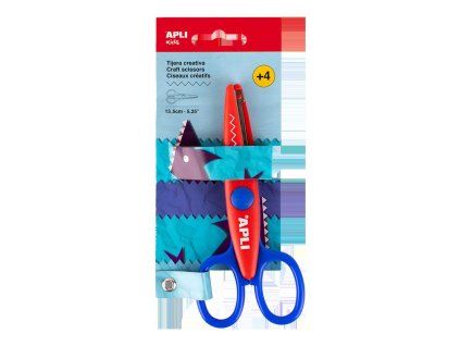 KREATIVNÍ NŮŽKY ZOUBKY 13,5CM MIX A20000