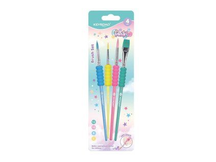 SADA ŠTĚTCŮ PASTEL PĚNOVÝ ÚCHOP 4KS A875